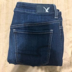 High Waisted American Eagles Skinny Jeggings
